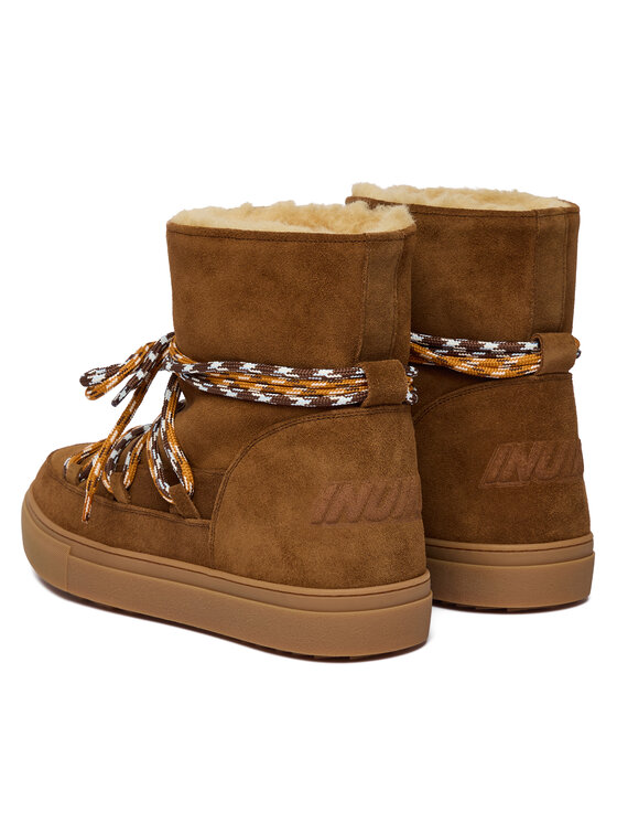 Inuikii Inuikii Čizme za snijeg Suede Double 2001.003.0201.150 Smeđa
