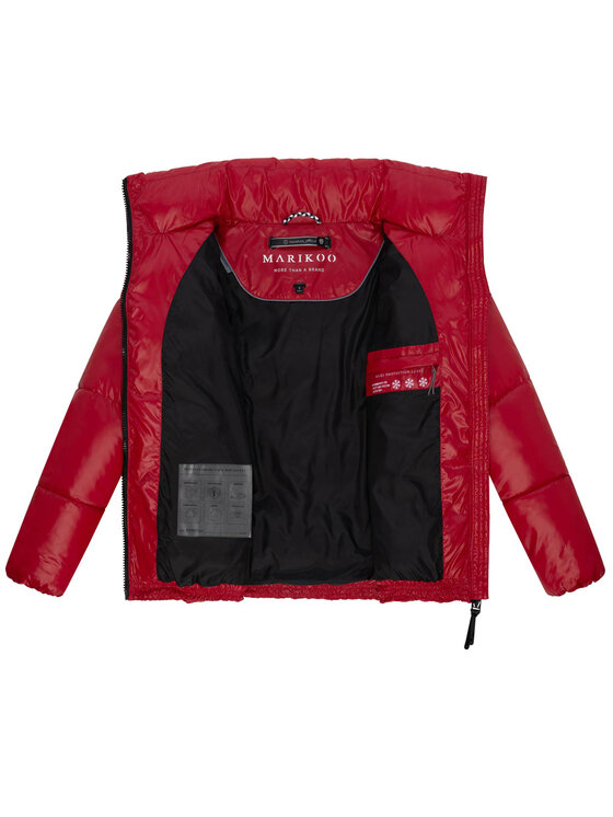Marikoo Marikoo Kurtka zimowa Hazalee Czerwony Regular Fit