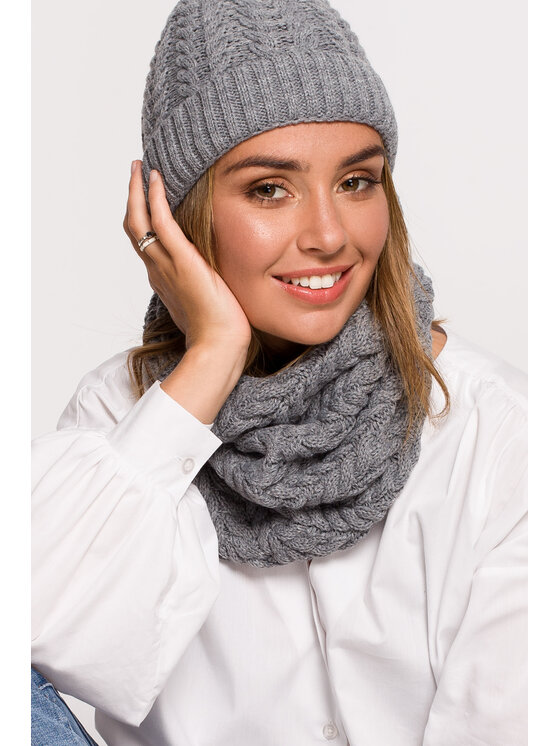 BeWear BeWear Tunelová šála bk082 Šedá