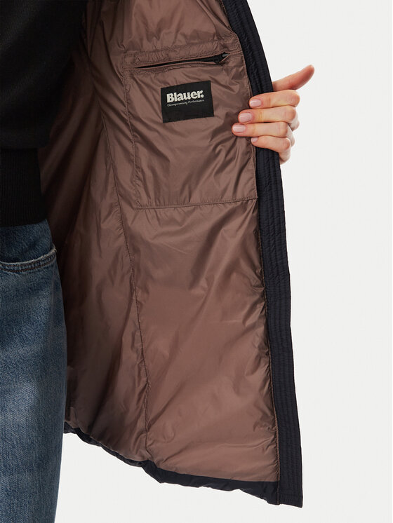 Blauer Blauer Пуховик Agnes 26WBLDK03039 006047 Cиній Slim Fit