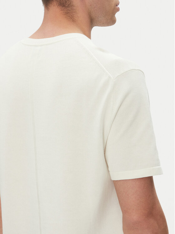 Calvin Klein Calvin Klein Tričko Supima LV04LC333G Écru Regular Fit