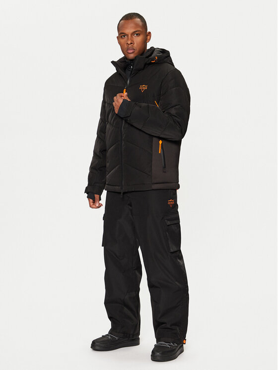 Guess Guess Skijacke M4PL3U WH0K0 Schwarz Regular Fit