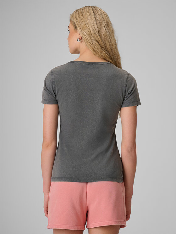 4F 4F T-Shirt APRES SEA Szary Slim Fit