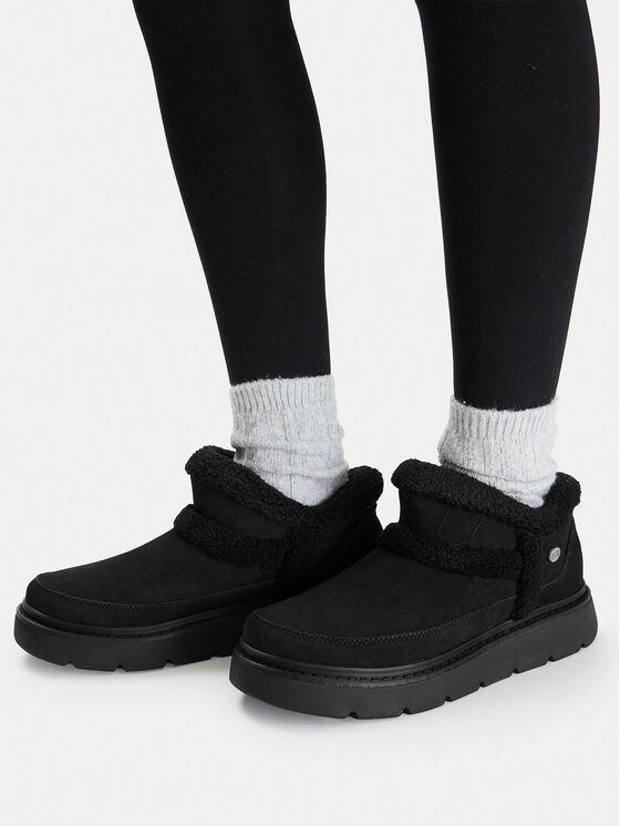 Skechers Čizme za snijeg Bobs Keepsakes Lite - Winter Snug 114895 Crna