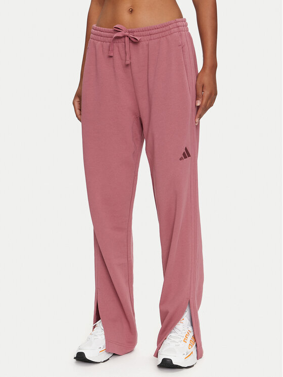adidas Pantalon jogging ALL SZN French Terry 3-Stripes IY6856 Rose Loose Fit