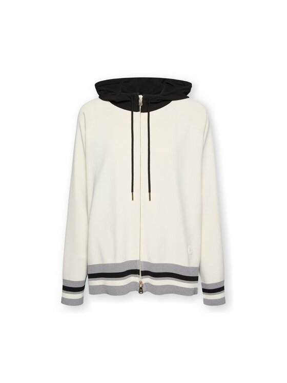 Elena Mirò Elena Mirò Cardigan M547Z000688N0B1 Bianco Regular Fit