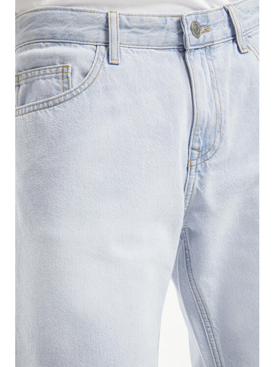 Cross Jeans Cross Jeans Szorty jeansowe A 565-200 Niebieski Regular Fit