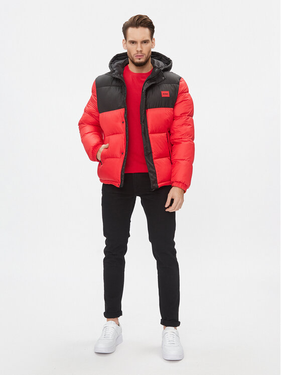 HUGO HUGO Зимно яке Balin2341 50496235 Червен Regular Fit