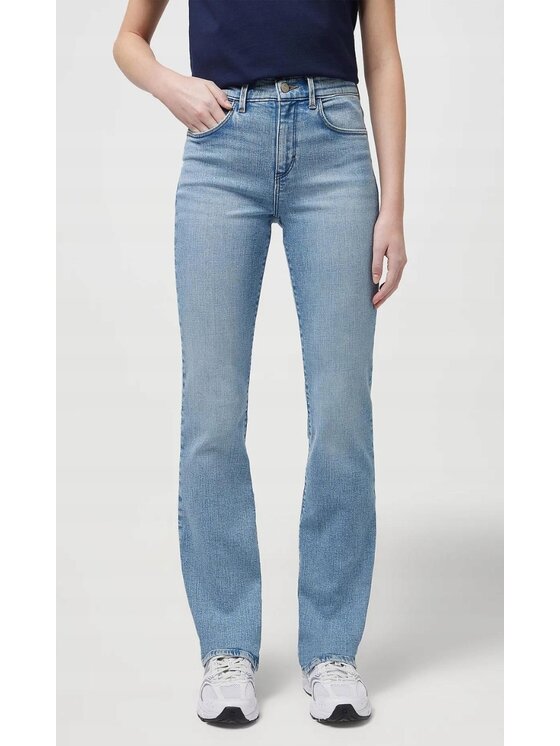 Wrangler Wrangler Jeansy Bootcut 625 Niebieski Bootcut Fit