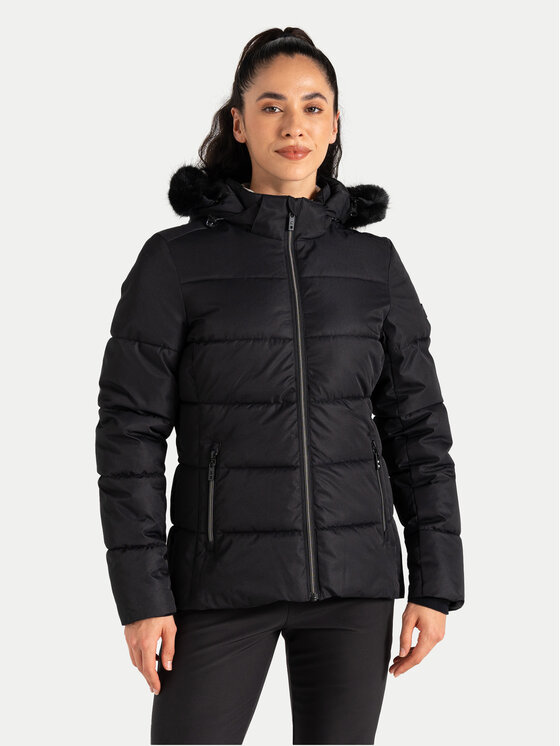 Dare2B Lyžiarska bunda Glamourize V DWP608 Čierna Regular Fit