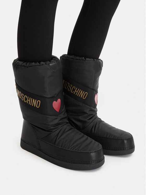 LOVE MOSCHINO LOVE MOSCHINO Snehule JA24032G1NISY000 Čierna