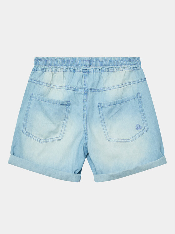 United Colors Of Benetton United Colors Of Benetton Szorty sportowe 4DHJG900S Niebieski Regular Fit