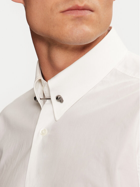 HUGO Hugo Camicia Vikko 50524838 Bianco Modern Fit