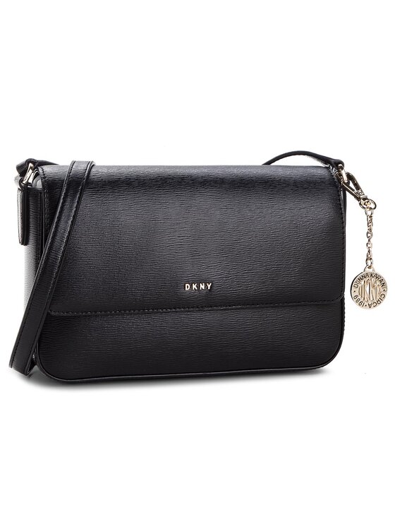 DKNY DKNY Дамска чанта Bryant Md Flap Cbody R82E3467 Черен
