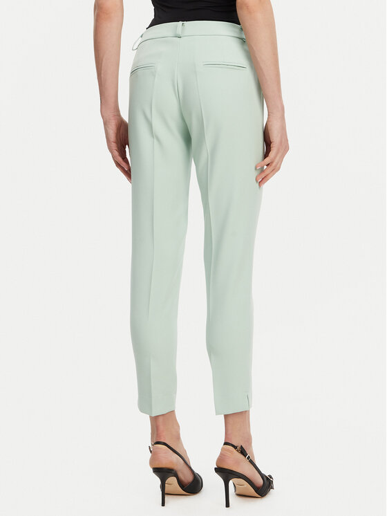 Maryley Maryley Spodnie materiałowe 25EB52Z/M24/43SP Zielony Regular Fit