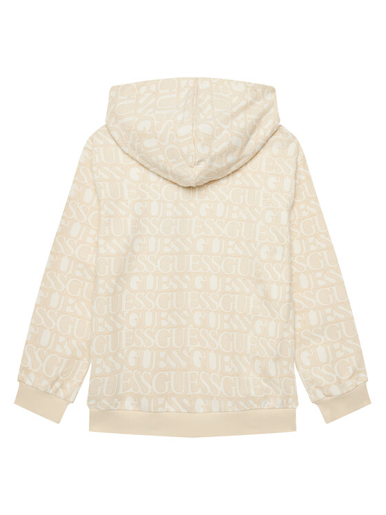 Guess Guess Majica dugih rukava J5YQ02 KAD74 Bež Oversize