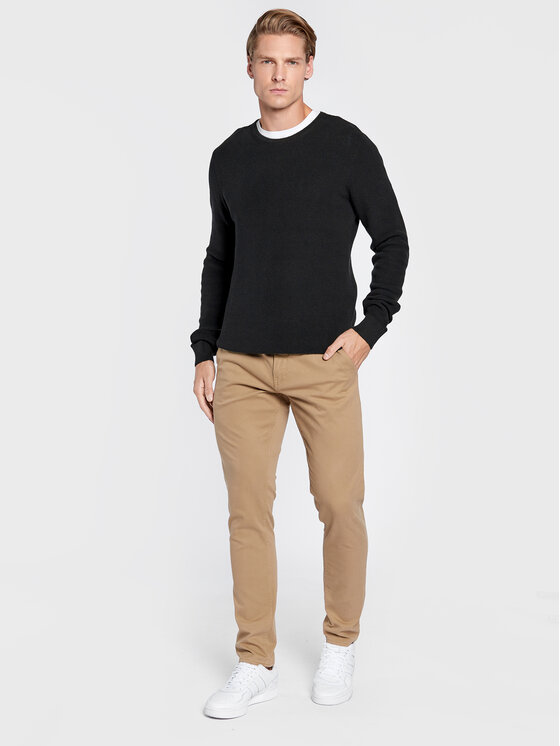 Blend Blend Πουλόβερ 20714336 Μαύρο Regular Fit