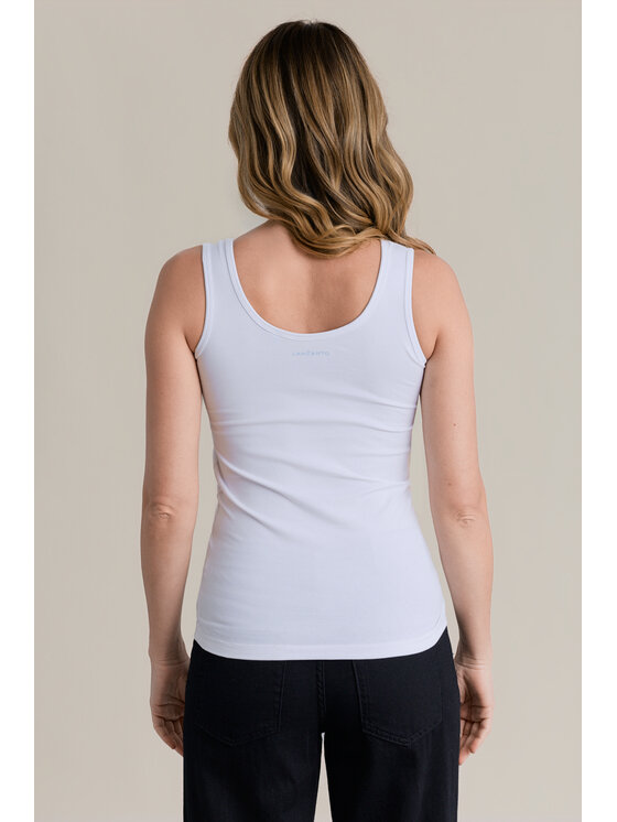 Lancerto Lancerto Top Lavena TS073226000021 Biały Regular Fit