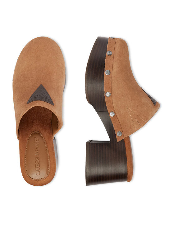 Guess Jeans Guess Jeans Шльопанці EO-JDGJ66-4 Коричневий