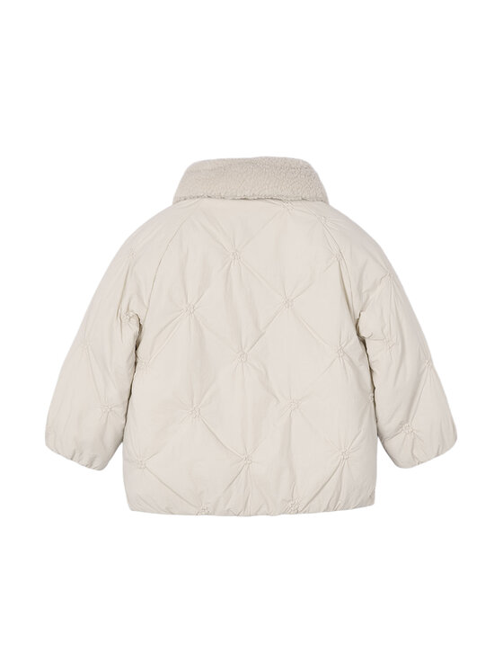 Mayoral Mayoral Зимно яке 4446 Бежов Regular Fit