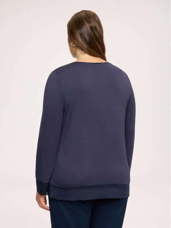 Fiorella Rubino Fiorella Rubino T-Shirt G0CWL009267N034 Niebieski Boxy Fit