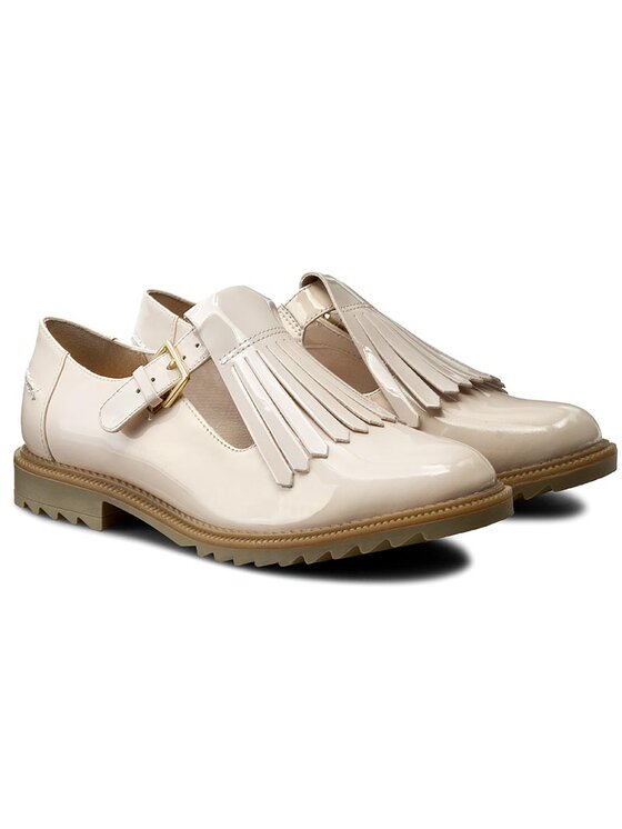 Clarks Clarks Oxfords Griffin Mia 261156444 Μπεζ