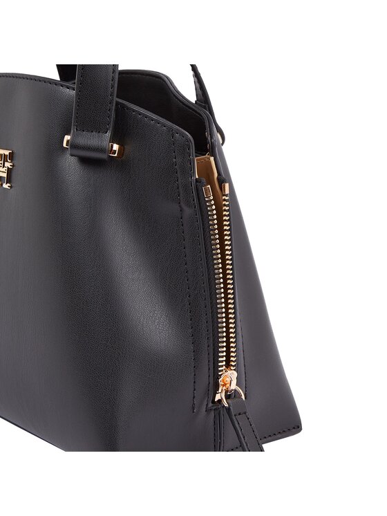 Tommy Hilfiger Tommy Hilfiger Käekott Th Modern Mini Tote AW0AW15968 Must