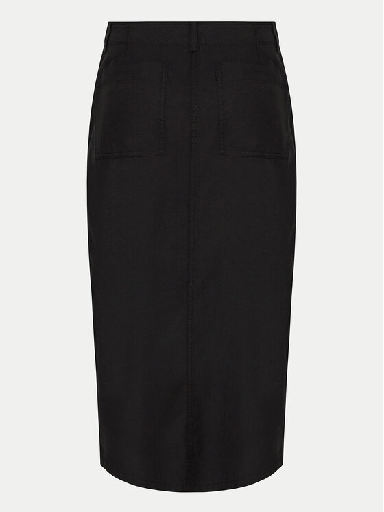 Olsen Olsen Midi suknja 16001365 Crna Regular Fit