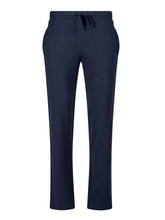 Huber Huber Bavlnené nohavice 117920 Tmavomodrá Regular Fit