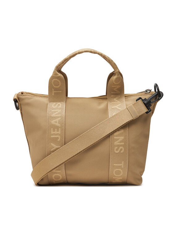 Tommy Jeans Tommy Jeans Дамска чанта Tjw Ess Daily Mini Tote AW0AW17288 Бежов