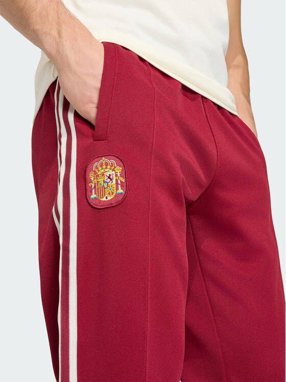 adidas adidas Spodnie dresowe 162042 Czerwony Regular Fit