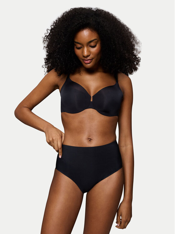 Triumph Triumph Klassischer Damenslip mit hoher Taille Make Up Illusion 10224802 Schwarz