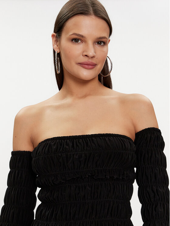 NORMA KAMALI NORMA KAMALI Bluză KK4226PL867001 Negru Regular Fit