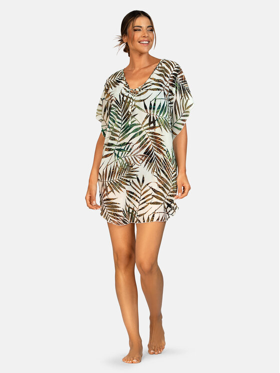 Feba Feba Vestito da spiaggia F122A Beige