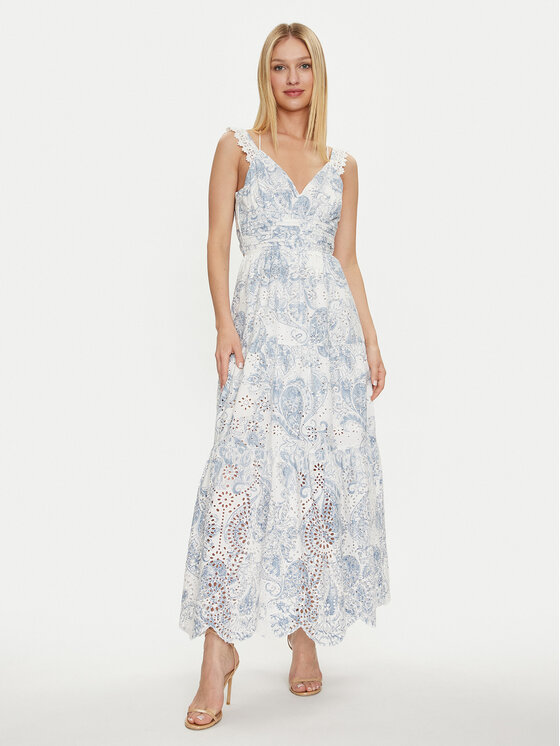 Guess Guess Vasarinė suknelė Sl Palma Long W4GK46 WG571 Spalvota Regular Fit