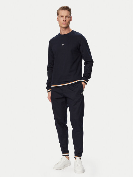 BOSS BOSS Світшот Iconic 50554836 Cиній Regular Fit