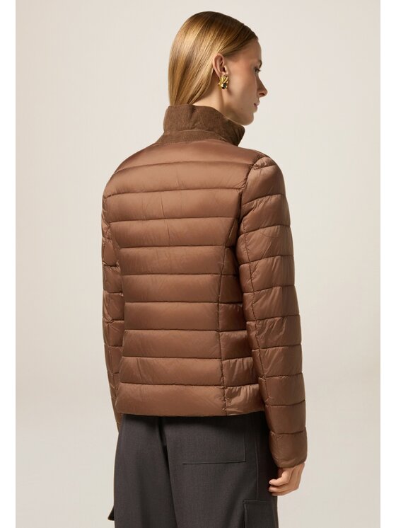 Oltre Oltre Giubbotto piumino F635R001453N002 Marrone Regular Fit
