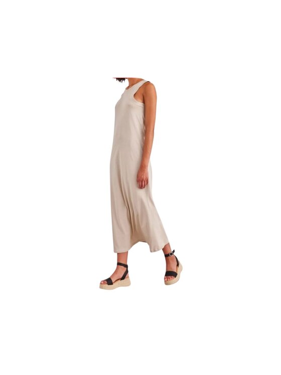 ONLY ONLY Vestito estivo Onlmay life ls long dress Beige Regular Fit