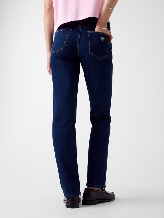 Guess Jeans Guess Jeans Jeansy 180401 Modrá Straight Fit