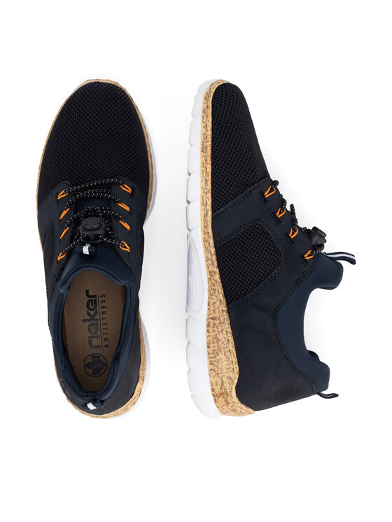 Rieker Rieker Sneakersy N4290-14 Granatowy