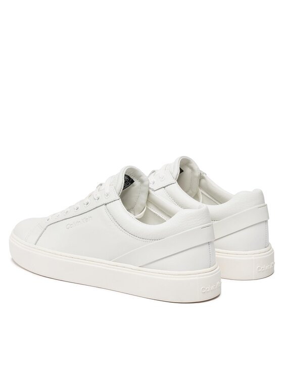 Calvin Klein Calvin Klein Sneakers Low Top Lace Up Archive Stripe HM0HM01292 Bianco