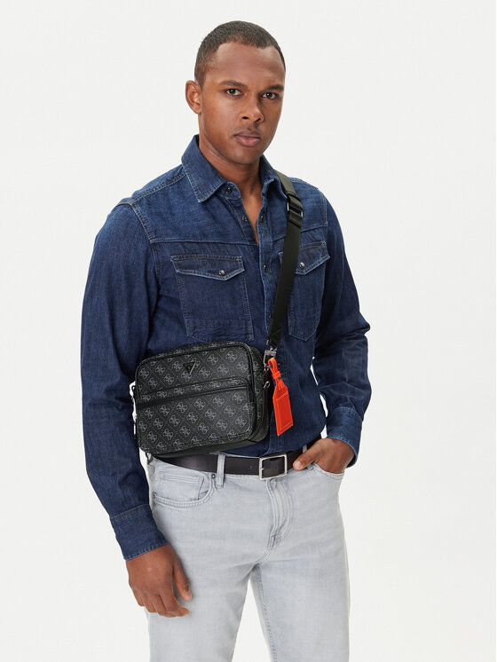Guess Guess Saszetka HMMILO P5422 Czarny
