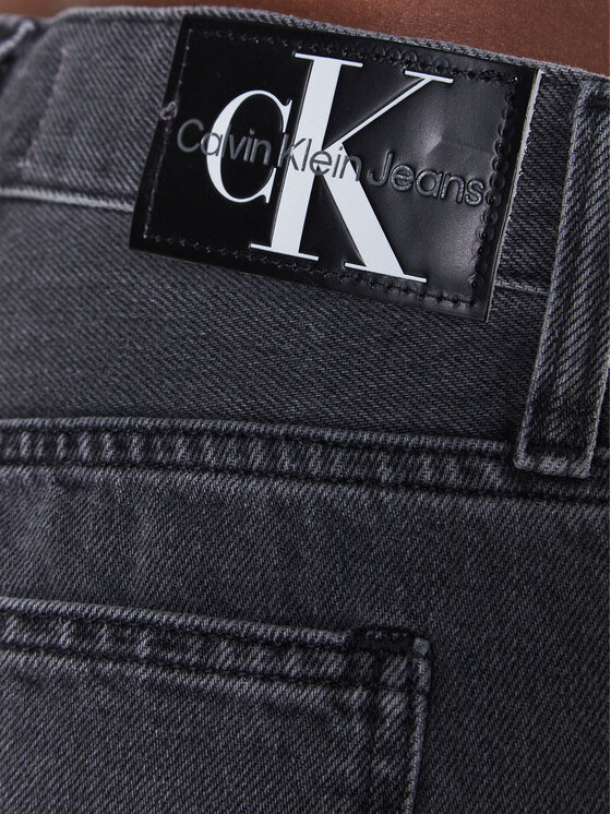 Calvin Klein Jeans Calvin Klein Jeans Дънкови шорти J20J220647 Черен Mom Fit
