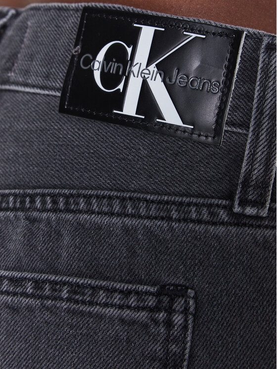 Calvin Klein Jeans Calvin Klein Jeans Džínové šortky J20J220647 Černá Mom Fit