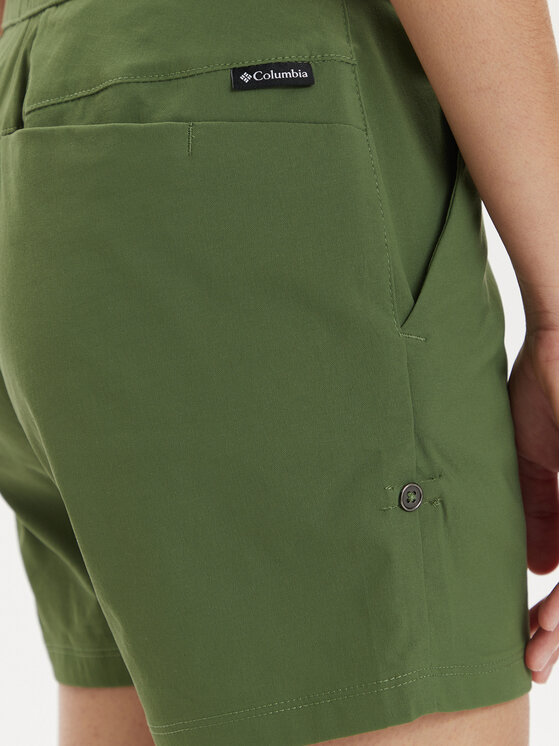 Columbia Columbia Pantaloni scurți sport Firwood Camp™ II Short 1885313 Verde Active Fit