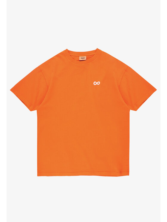 PROSTO. PROSTO. T-Shirt Infinity D Pomarańczowy Oversize