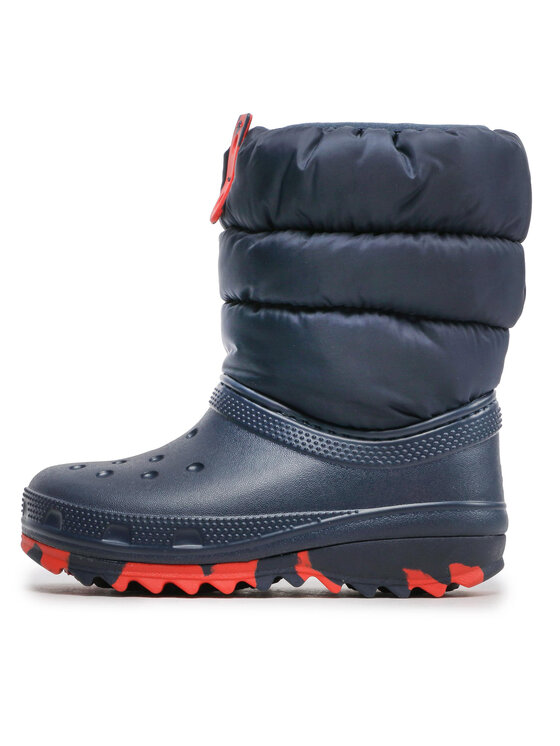 Crocs Crocs Schneeschuhe Classic Neo Puff Boot K 207684 Dunkelblau