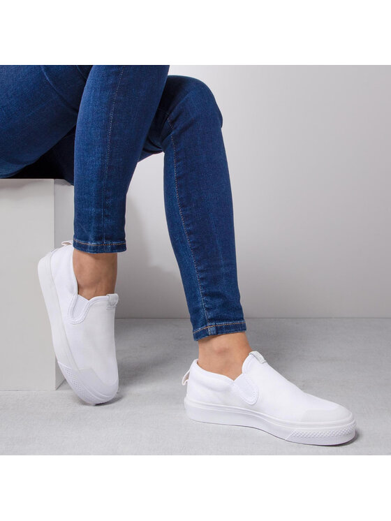 Adidas originals nizza slip on on sale