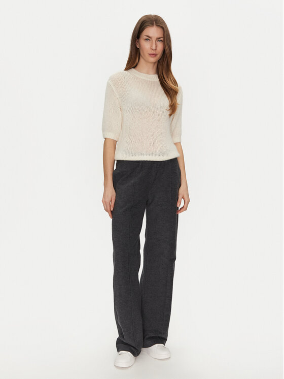 JOOP! JOOP! Pulover 58 KN58Kima 10015666 30044779 Écru Loose Fit