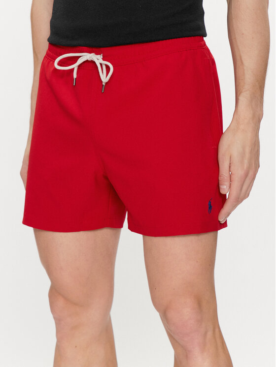 Polo Ralph Lauren Kopalne hlače 710910260016 Rdeča Slim Fit